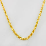 Franco Chain 6.75g / 24 in / 2mm 18K Yellow Gold