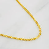 Franco Chain 6.75g / 24 in / 2mm 18K Yellow Gold