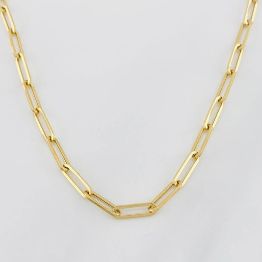 Box Chain 4g / 20 in / 3.4mm 18K Yellow Gold