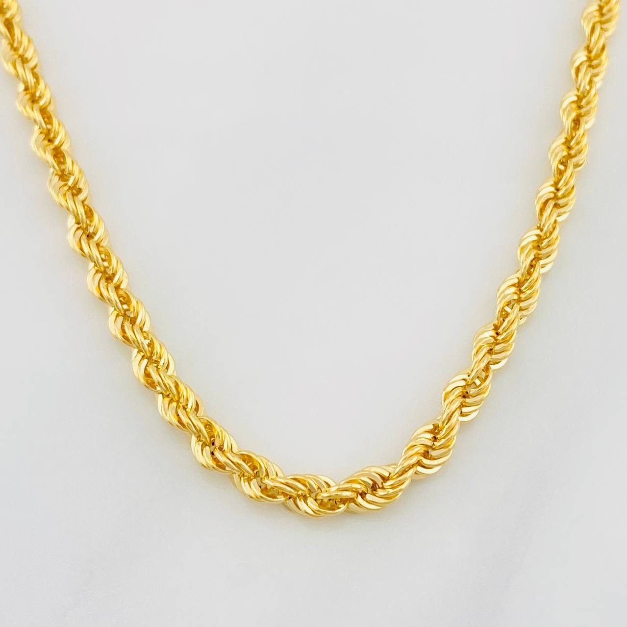 Rope Chain 8.4g / 26 in / 3.7mm 18K Yellow Gold
