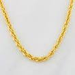 Rope Chain 8.4g / 26 in / 3.7mm 18K Yellow Gold
