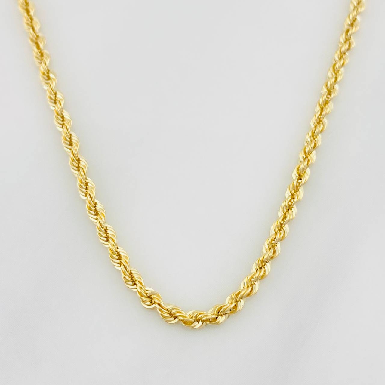 Rope Chain 3.6g / 24 in / 2.19mm 18K Yellow Gold