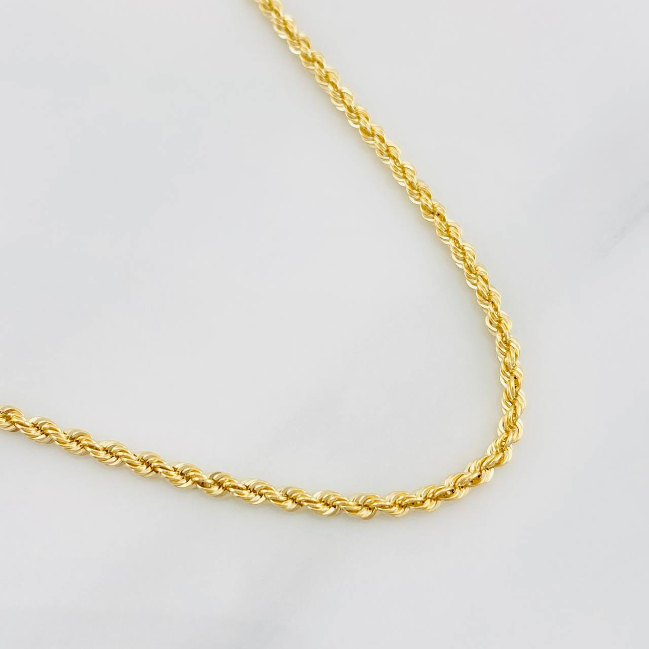 Rope Chain 3.75g / 24 in / 2.2mm Yellow Gold 18K
