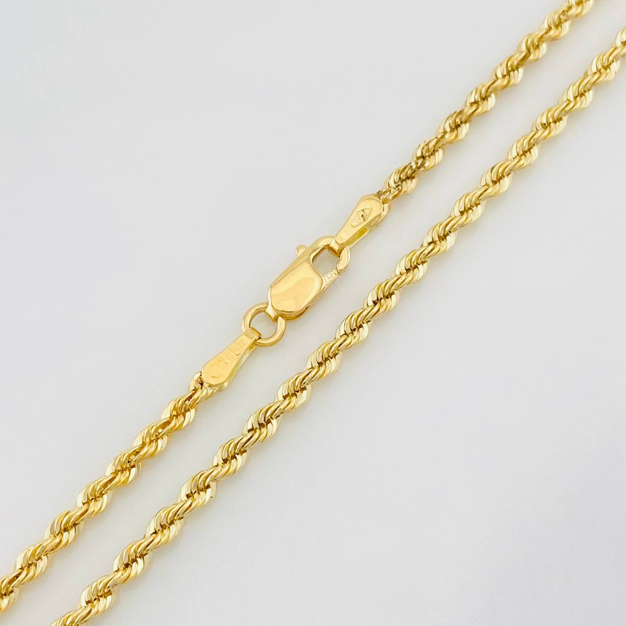 Rope Chain 3.75g / 24 in / 2.2mm Yellow Gold 18K