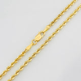 Rope Chain 3.75g / 24 in / 2.2mm Yellow Gold 18K