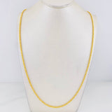 Rope Chain 3.75g / 24 in / 2.2mm Yellow Gold 18K