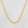Rope Chain 2.2g / 24 in / 1.65mm 18K Yellow Gold