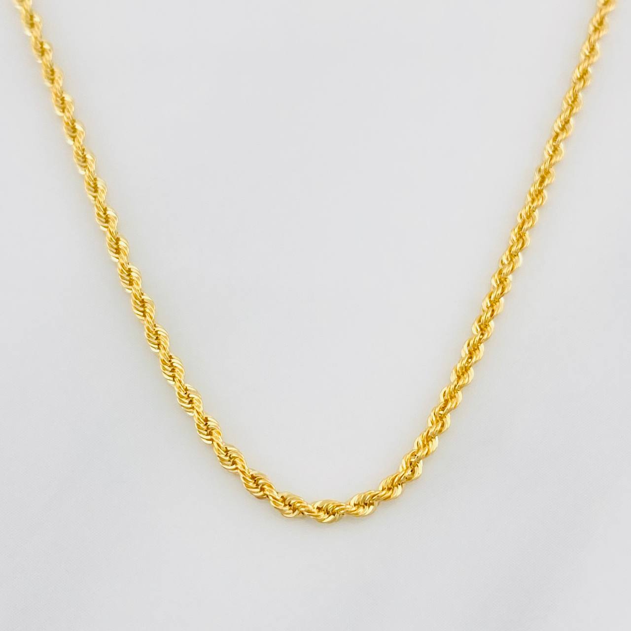 Rope Chain 1.65g / 20 in / 1.7mm Yellow Gold 18K