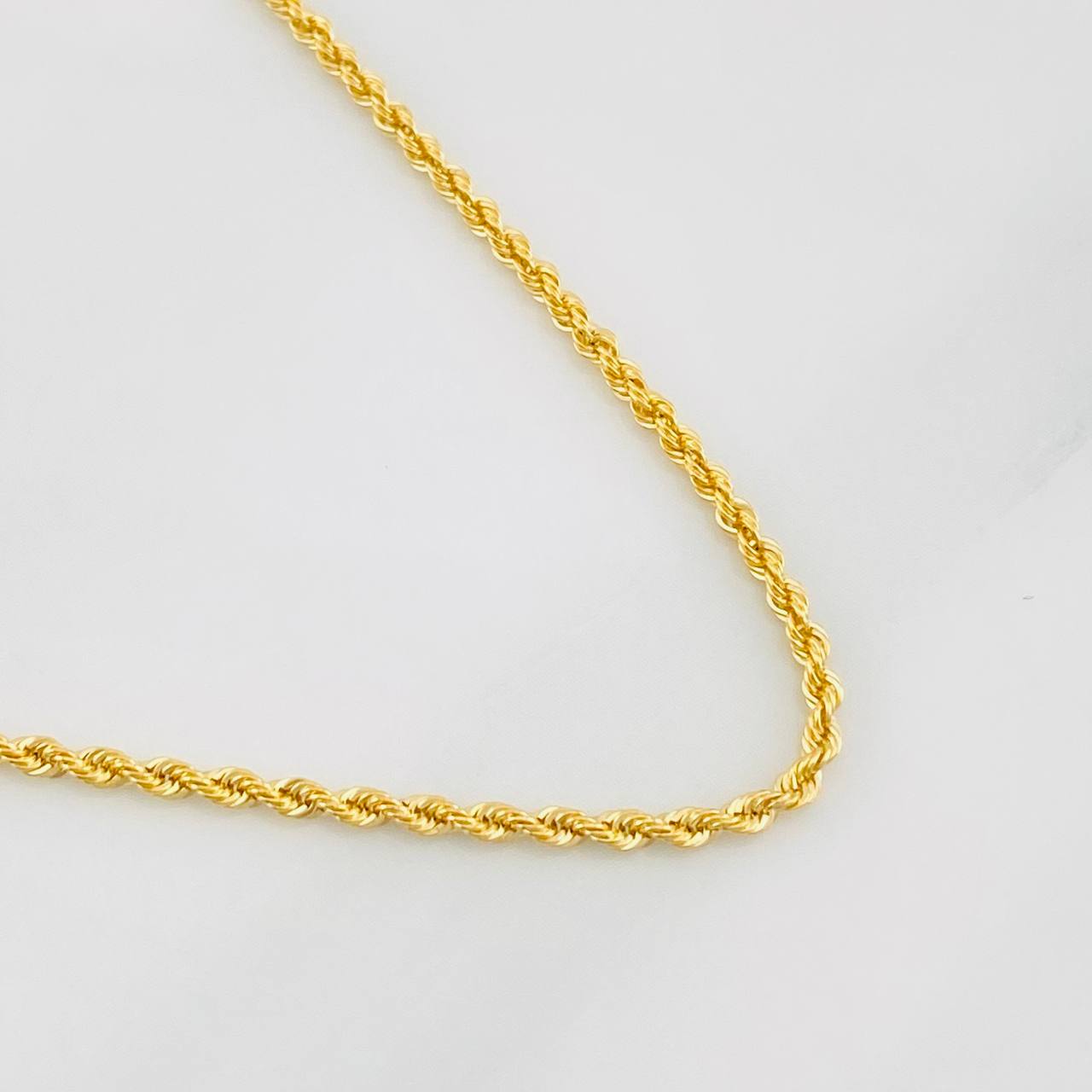 Rope Chain 1.65g / 20 in / 1.7mm Yellow Gold 18K