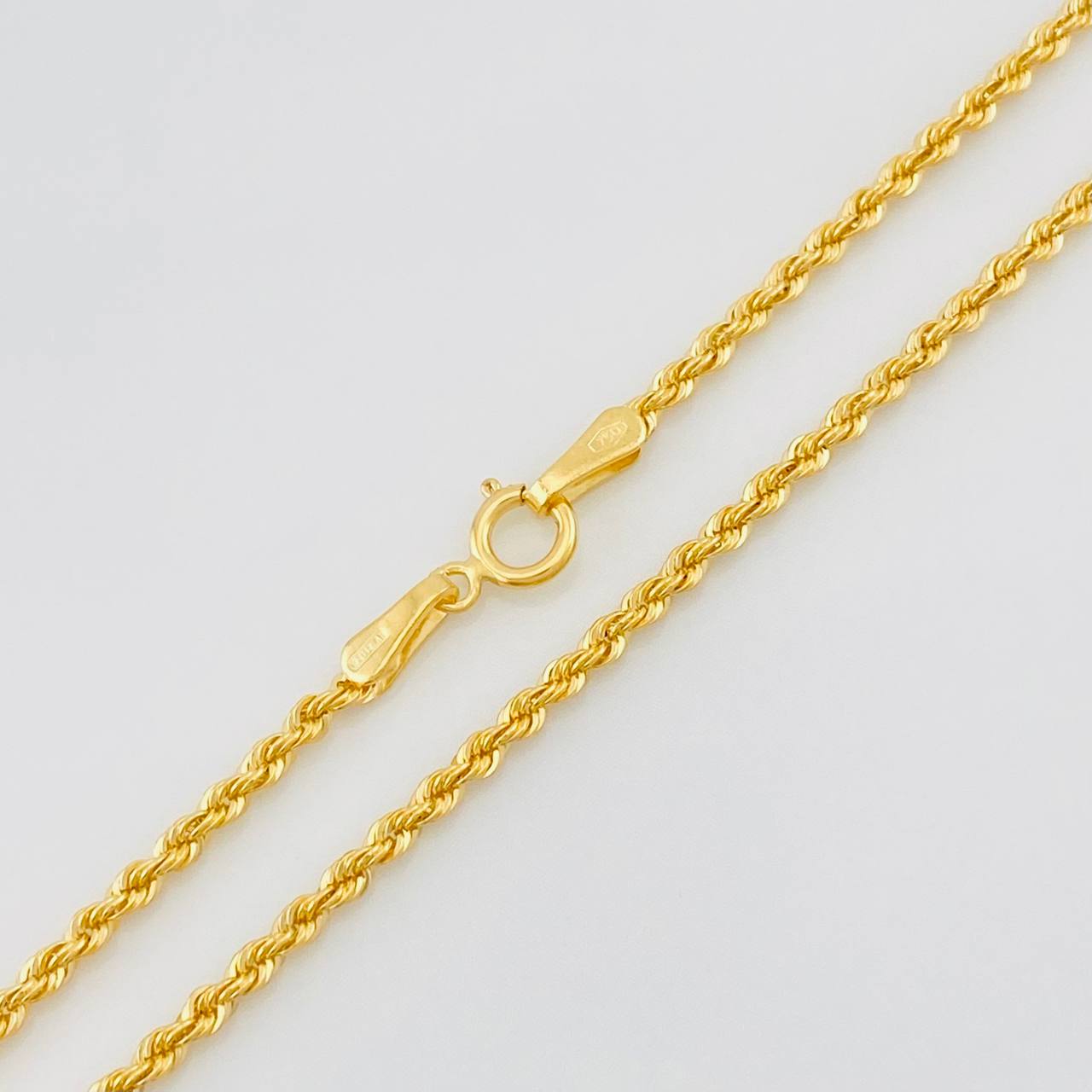 Rope Chain 2.2g / 24 in / 1.65mm 18K Yellow Gold