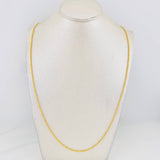 Rope Chain 1.65g / 20 in / 1.7mm Yellow Gold 18K
