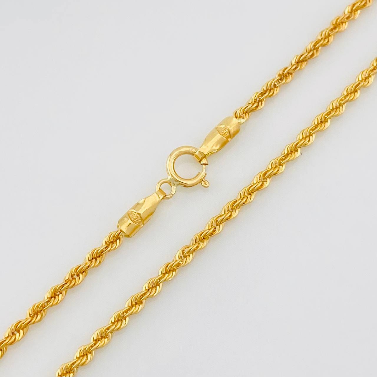 Rope Chain 1.65g / 20 in / 1.7mm Yellow Gold 18K