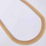 Cadena China 23.1gr / 24 in / 7mm Tres Oros +1 18K $