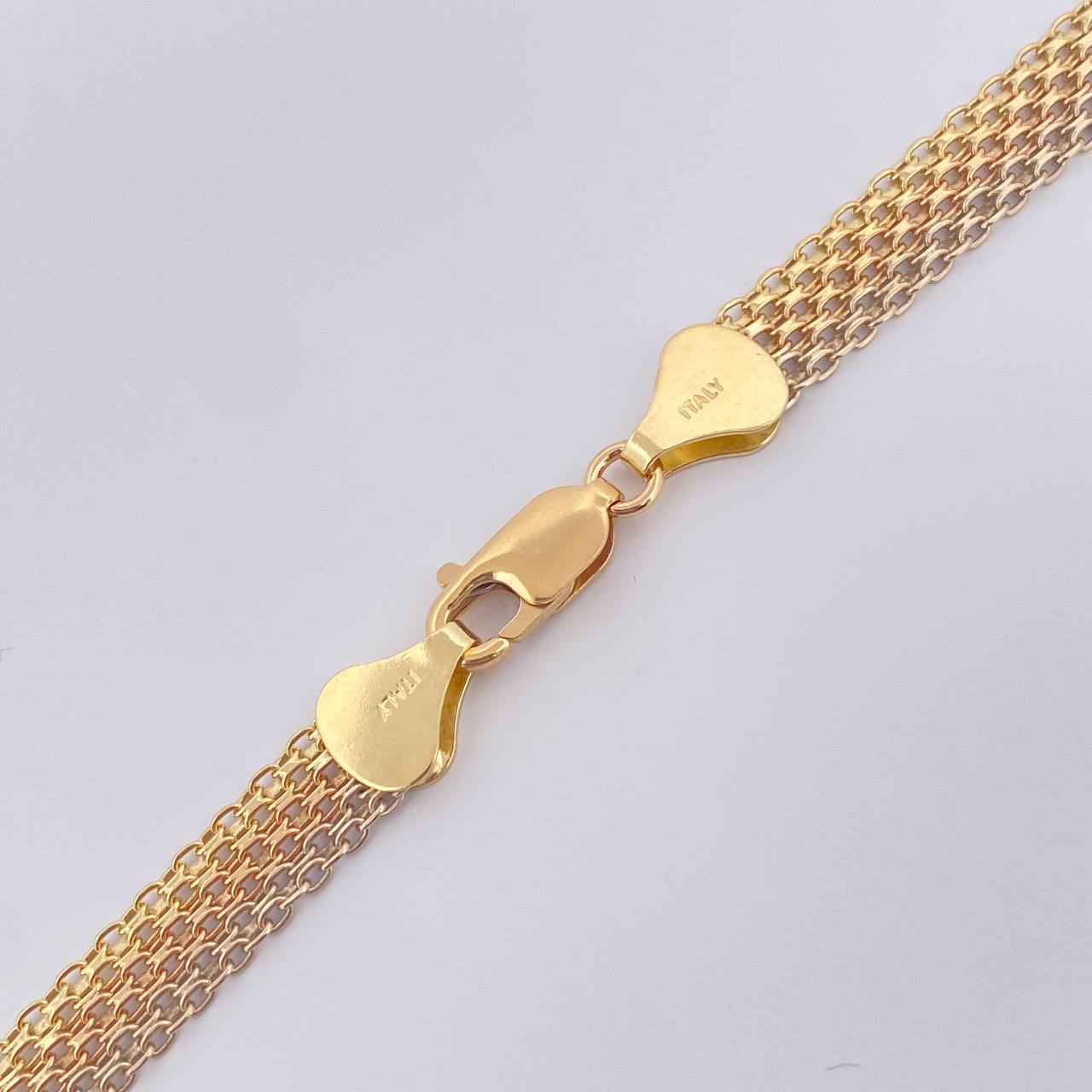 Cadena China 23.1gr / 24 in / 7mm Tres Oros +1 18K $
