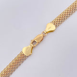 Cadena China 23.1gr / 24 in / 7mm Tres Oros +1 18K $