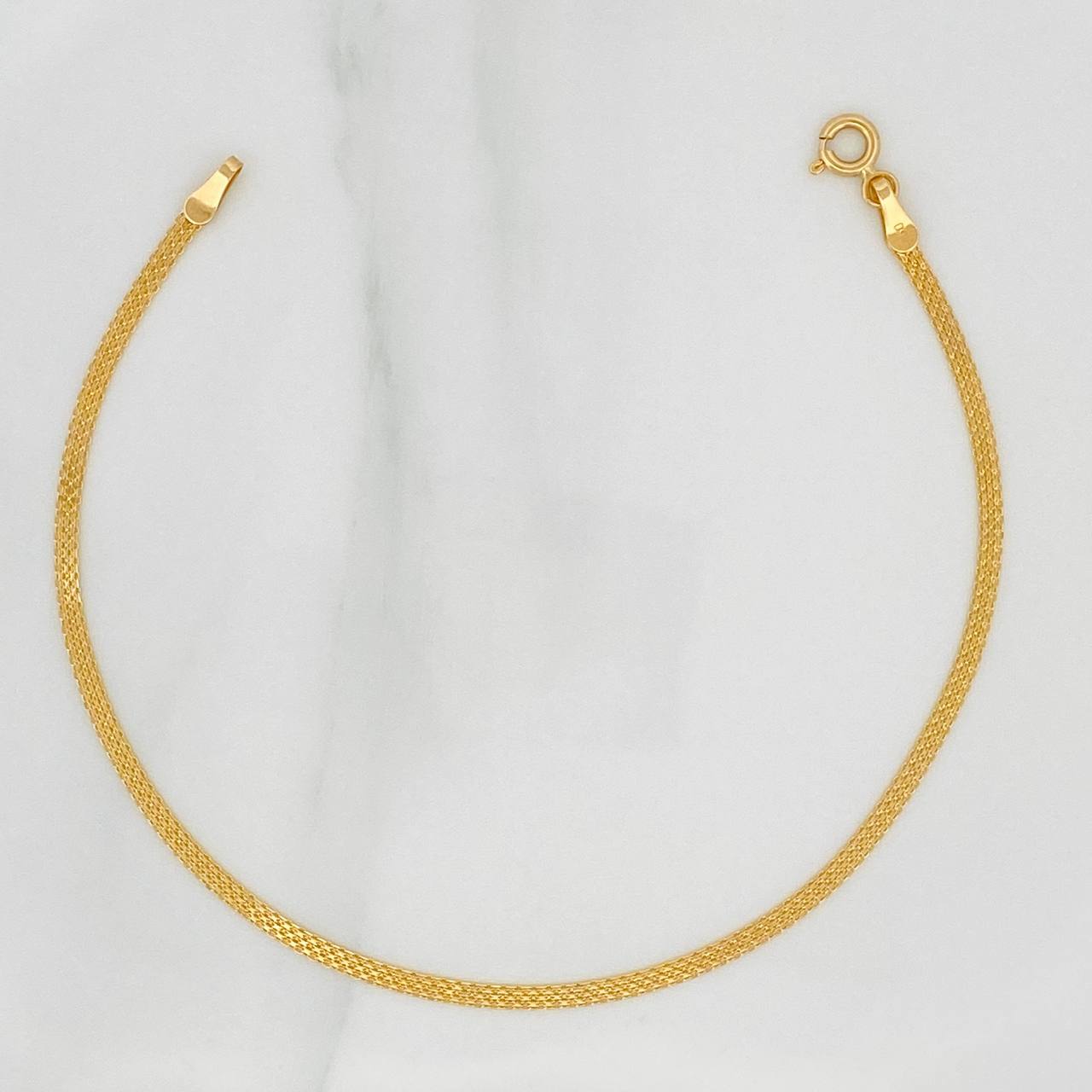 Bismark Bracelet 1.35gr / 7 1/2 in / 1.9mm Yellow Gold +1 18K $