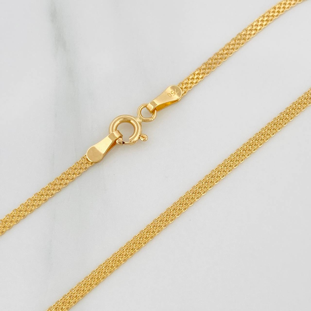 Bismark Bracelet 1.35gr / 7 1/2 in / 1.9mm Yellow Gold +1 18K $