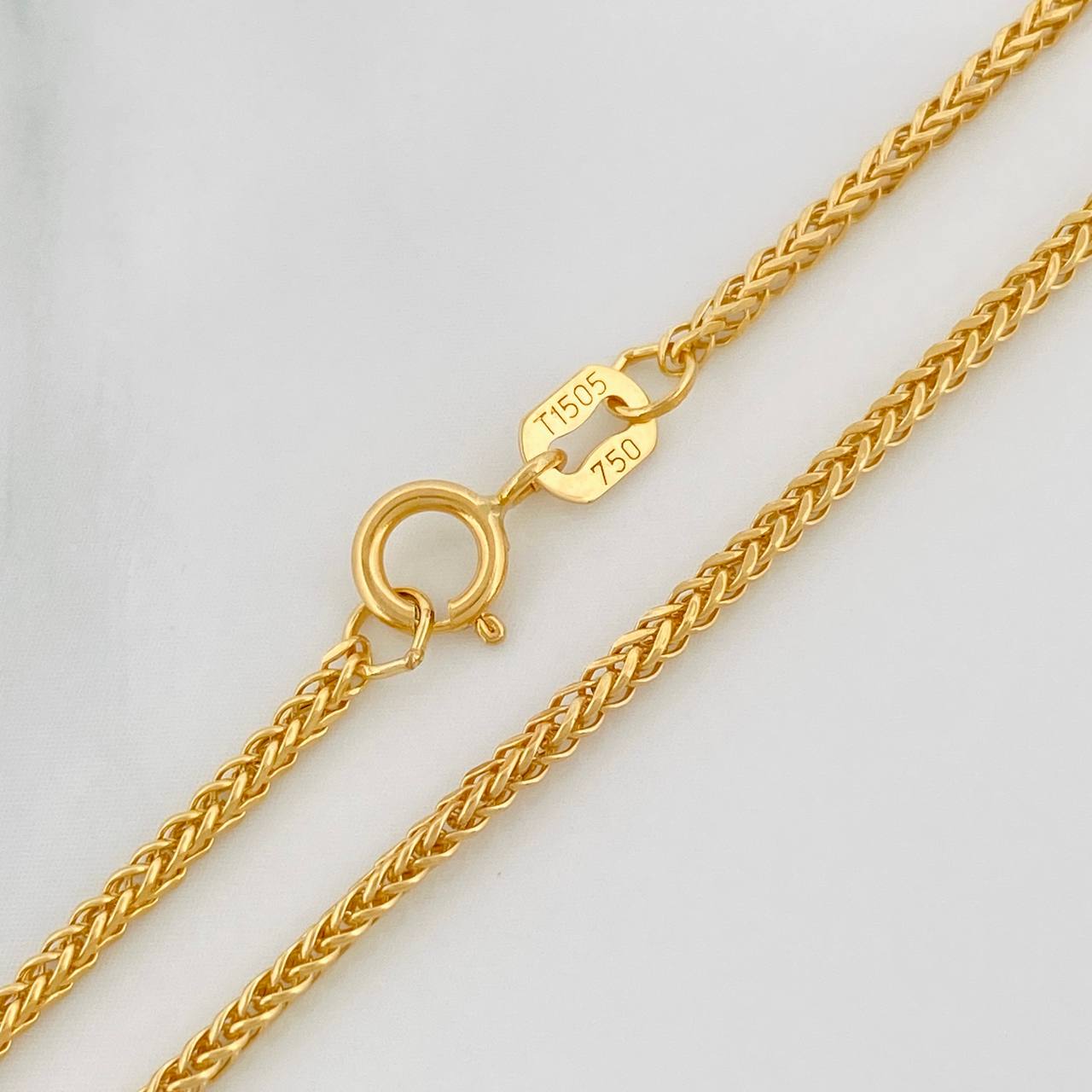 Pulso Franco 0.95gr / 7 1/4 in / 1.06mm Oro Amarillo +3 18K $