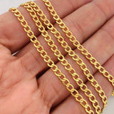 Cadena Cubana 5.5gr / 21 3/4 in / 3.35mm Oro Amarillo +1 18K %
