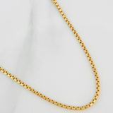 Cadena Veneciana 5.3gr / 20 in / 2.2mm Oro Amarillo +3 18K &