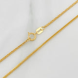 Cadena Franco 2 g / 23 1/2 in / 0.9 mm Oro Amarillo 18K