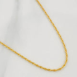 Cadena Lazo 0.85gr / 45cm / 1mm Oro Amarillo +3 18K &