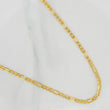 Cadena Figaro 5.9gr / 25 1/2 in / 3.5mm Oro Amarillo +1 18K %