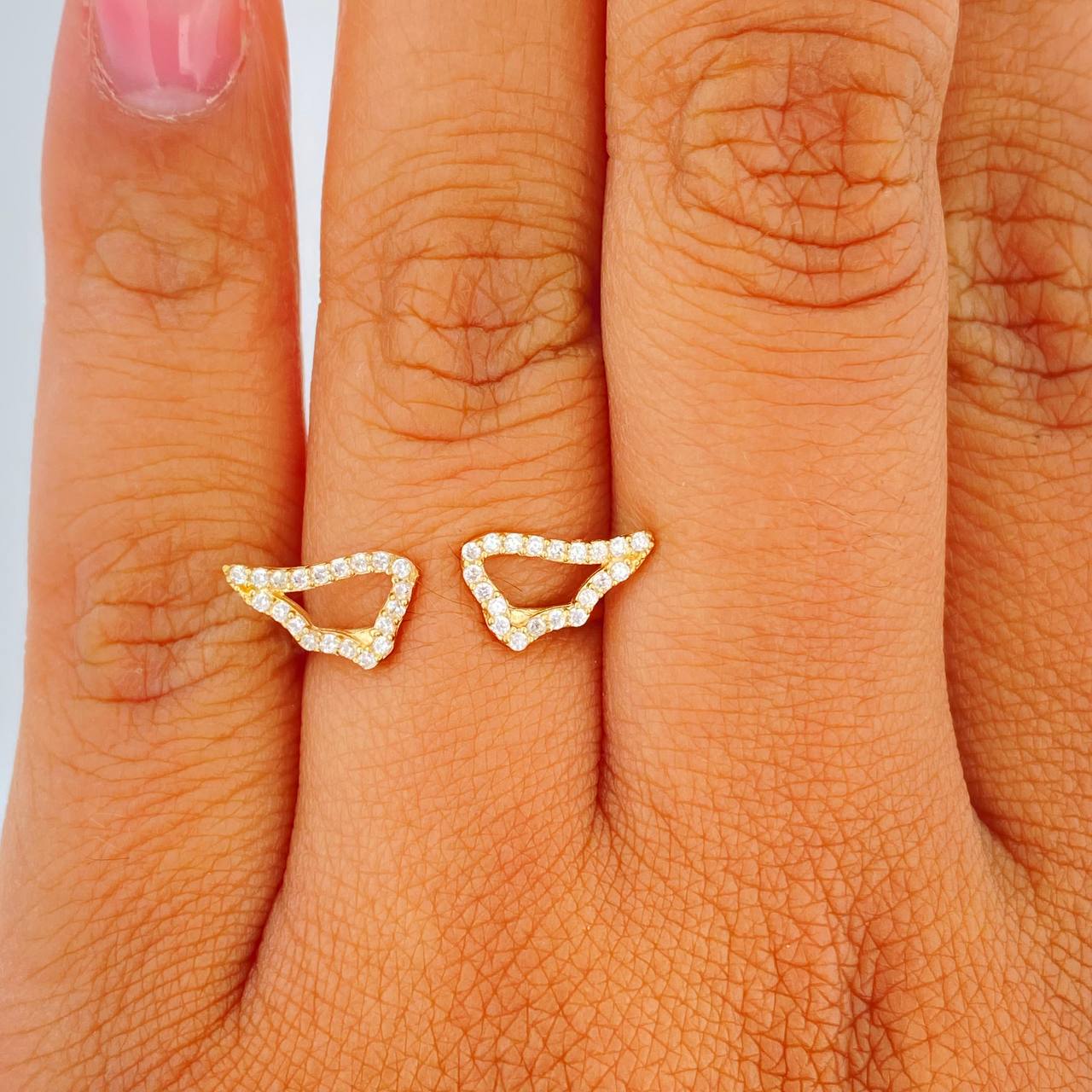 Wings Ring 1.5gr / T7 / Yellow Gold 18K %