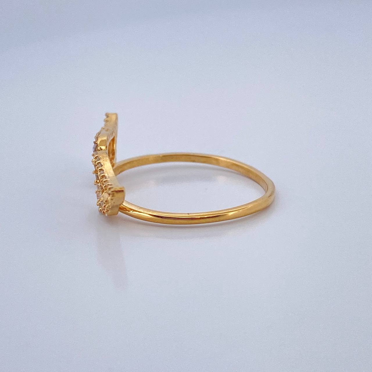 Wings Ring 1.5gr / T7 / Yellow Gold 18K %