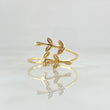 Parallel Branch Ring 1.15gr / T6 3/4 / Smooth Yellow Gold 18K *