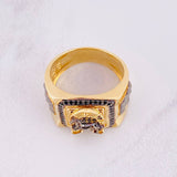 Anillo Herradura Caballo 11.2g / T10 1/2 Oro Amarillo 18K