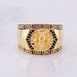 Anillo Tribal Medusa 9.3g / T10 3/4 Oro Amarillo 18K