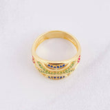 Anillo Filigrana 3.85g / T6 3/4 Oro Amarillo 18K