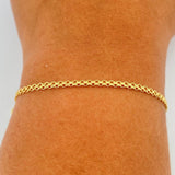 Pulso China 1.9gr / 7 1/2 in / 2mm Oro Amarillo +1 18K &