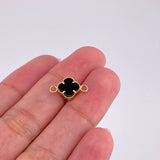 Clover Charm 0.75 g / 1/2 in 18K Yellow Gold