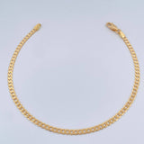 Pulso Cubano 2.85gr / 7 3/4 in / 4mm Oro Amarillo +1 18K $