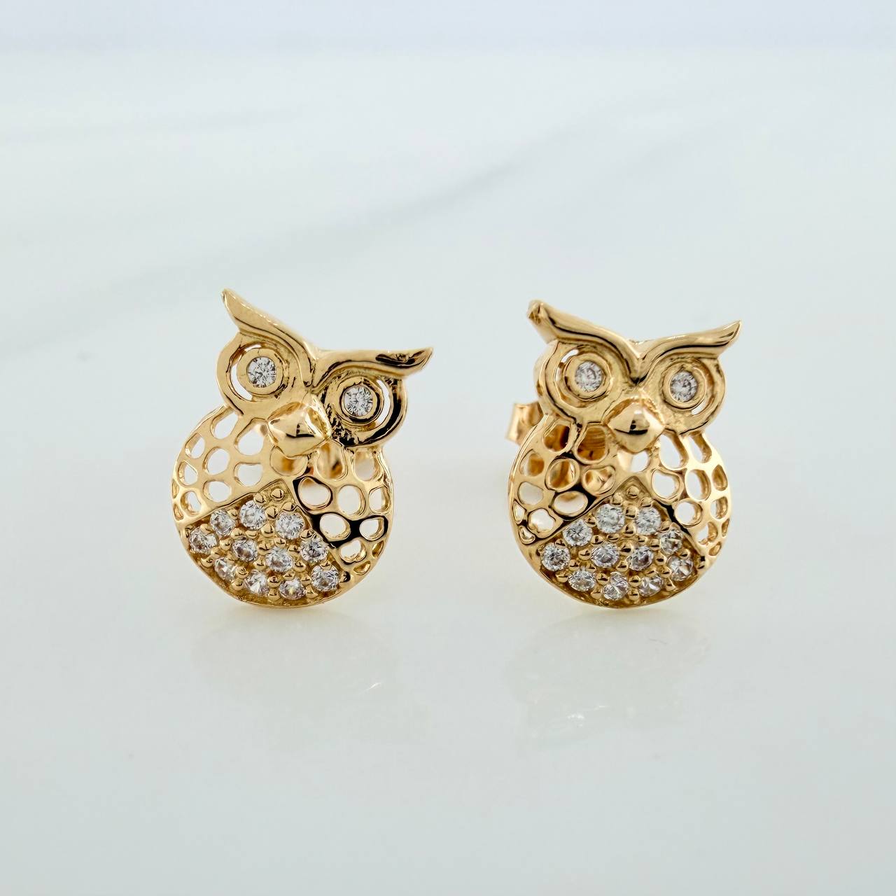 Topos Lechuza 1.6gr / 10.25mm Oro Amarillo 18K %