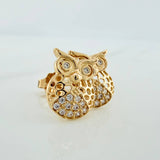 Topos Lechuza 1.65gr / 10.25mm Oro Amarillo 18K %