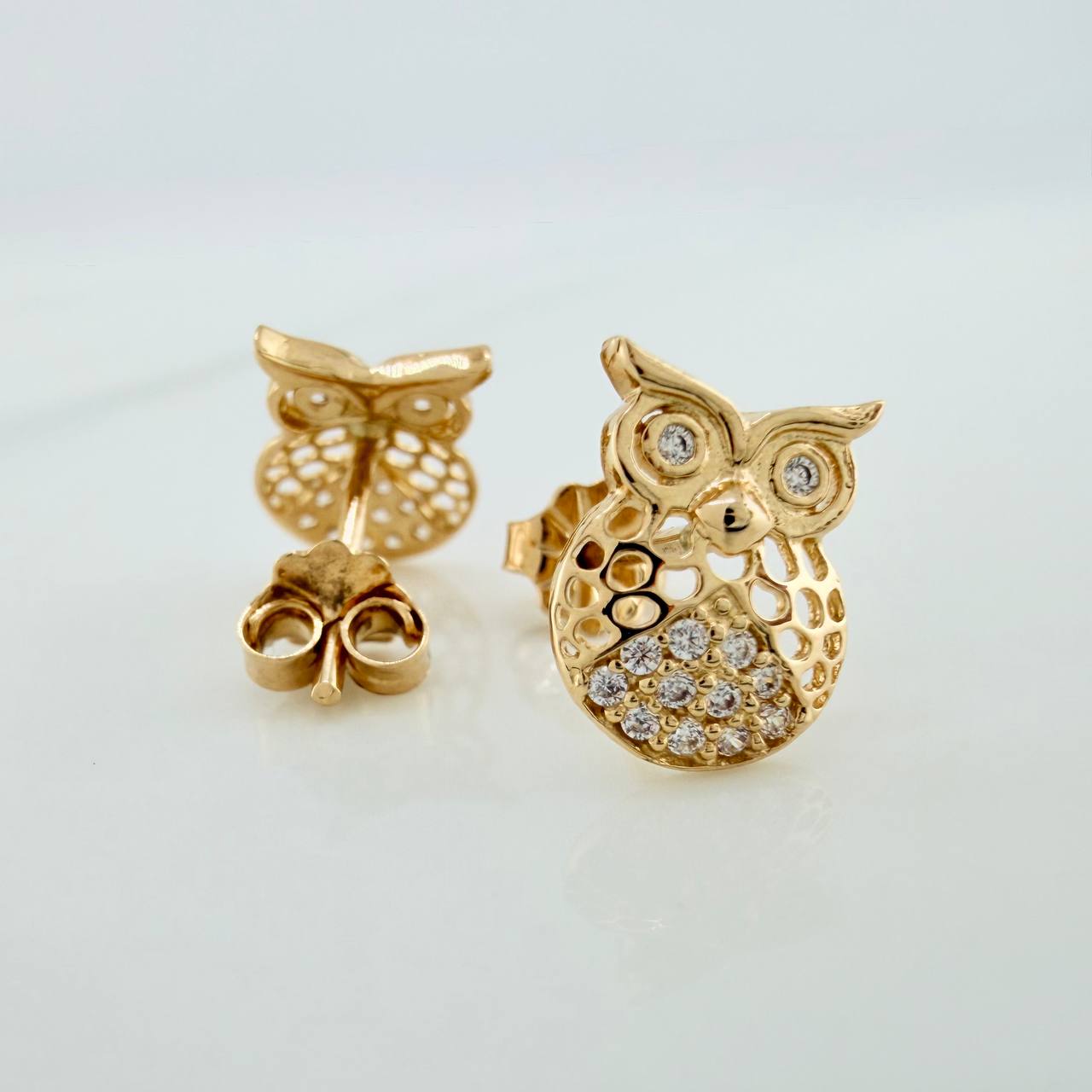 Topos Lechuza 1.6gr / 10.25mm Oro Amarillo 18K %