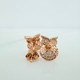 Topos Lechuza 1.65gr / 10.25mm Oro Rosa 18K %