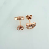 Topos Silueta Buho 1.75gr / 9.95mm Oro Rosa 18K %