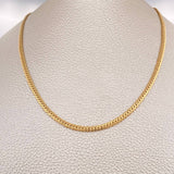 Cadena Serpiente 7.55gr / 23 1/2 in / 3mm Oro Amarillo +3 18K &