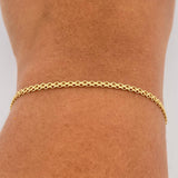 Pulso China 1.5gr / 7 1/2 in / 1.6mm Oro Amarillo +1 18K &