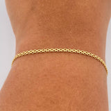 Bracelet China 1.85gr / 7 3/4 in / 2.1mm Yellow Gold +1 18K &