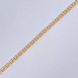 Pulso China 1.5gr / 7 1/2 in / 1.6mm Oro Amarillo +1 18K &
