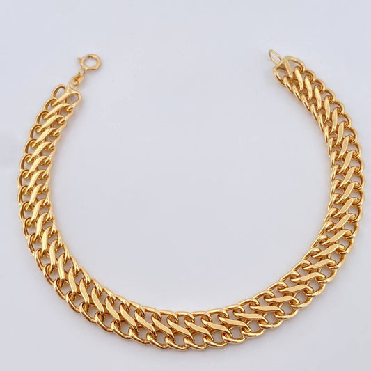 Pulso Sedusa 4.55gr / 7 1/4 in / 7.4mm Oro Amarillo +3 18K &