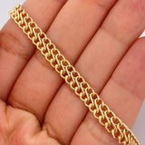 Pulso Sedusa 3.6gr / 7 3/4 in / 6mm Oro Amarillo +3 18K &