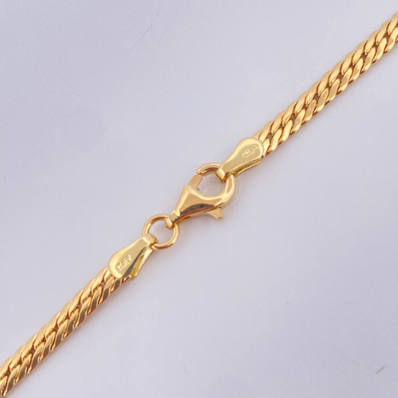 Cadena Serpiente 7.55gr / 23 1/2 in / 3mm Oro Amarillo +3 18K &