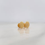 Topos Virgen de Guadalupe 0.6g / in / 5.78mm Oro Amarillo 18K