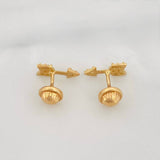 Stud Earrings Arrow 0.85g / in / 9.19mm Yellow Gold 18K
